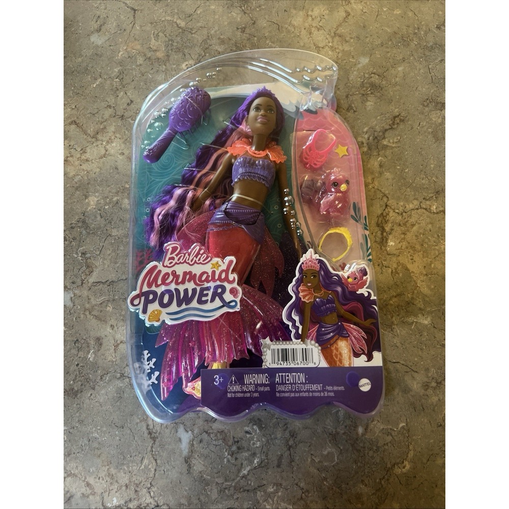 2022 Barbie Mermaid Power Doll With Accessories